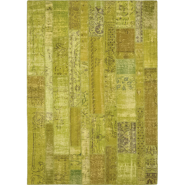 Bungalow Rose Hand Knotted Cotton Avocado Rug Wayfair